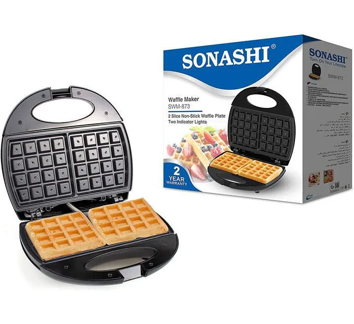 2 Slice Non-Stick Waffle Maker