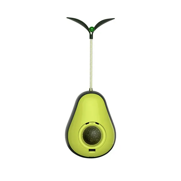 3-in-1 Avocado Wobbler Toy For Cats