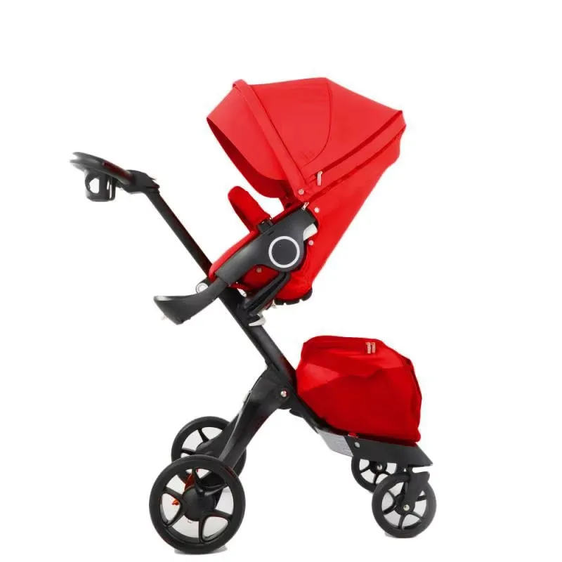 3 in 1 Baby Buggy Foldable Baby Carriage/High Landscape Baby Stroller Toys