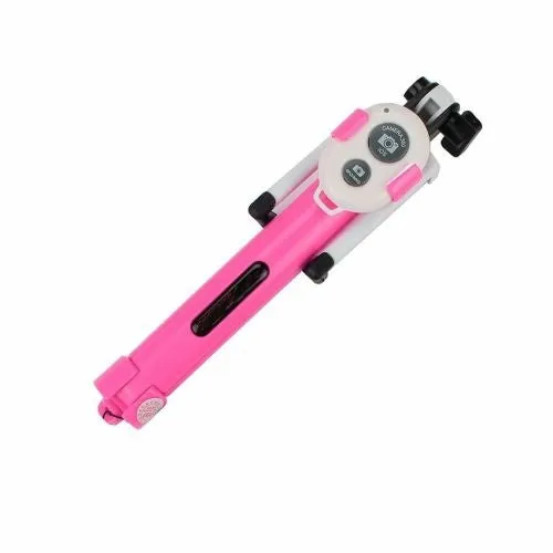 3 In 1 Monopod With Bluetooth Shutter And Build In Tripod WXY-01 - Assorted Colours