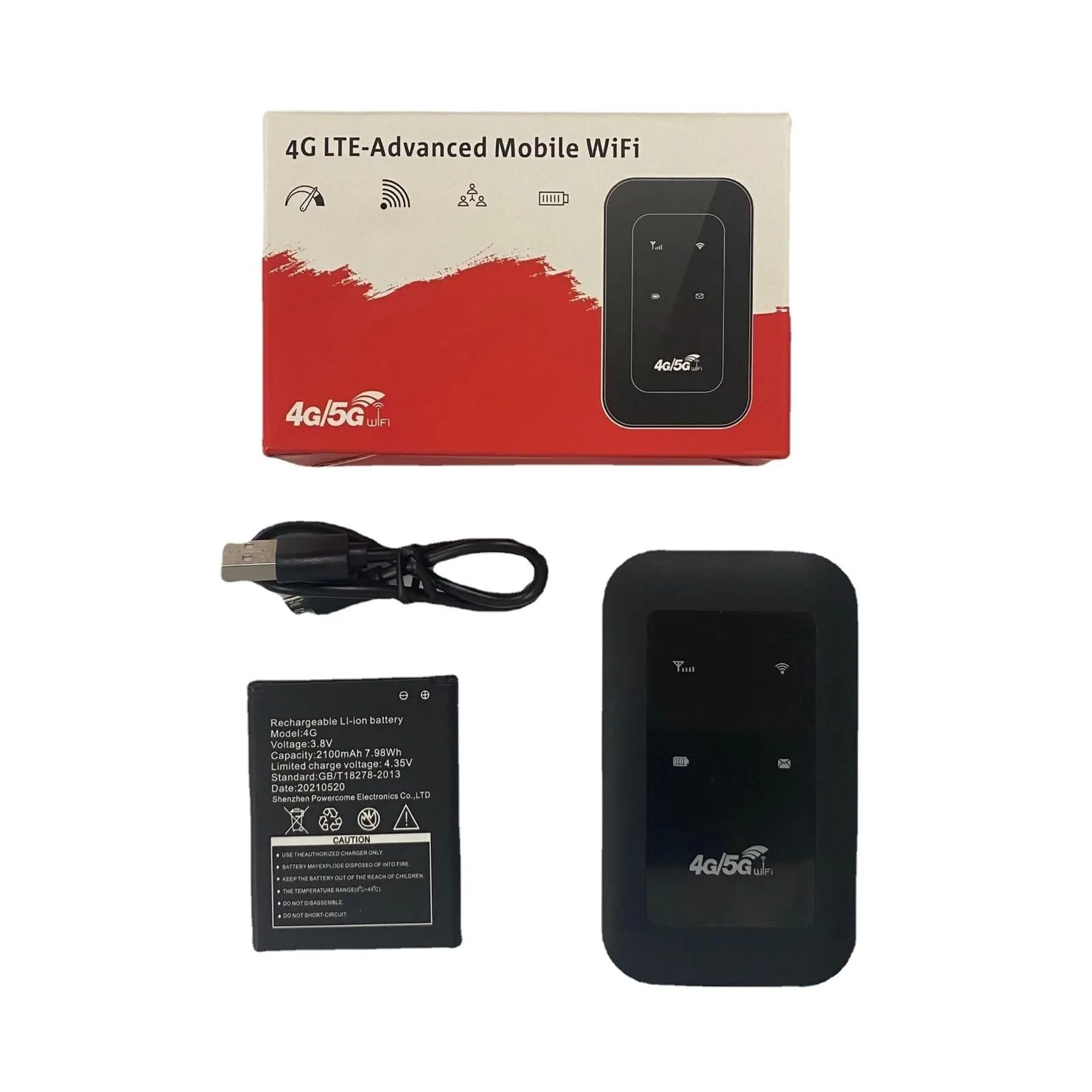 4G LTE-Advanced Mobile Wi-fi Wireless Router