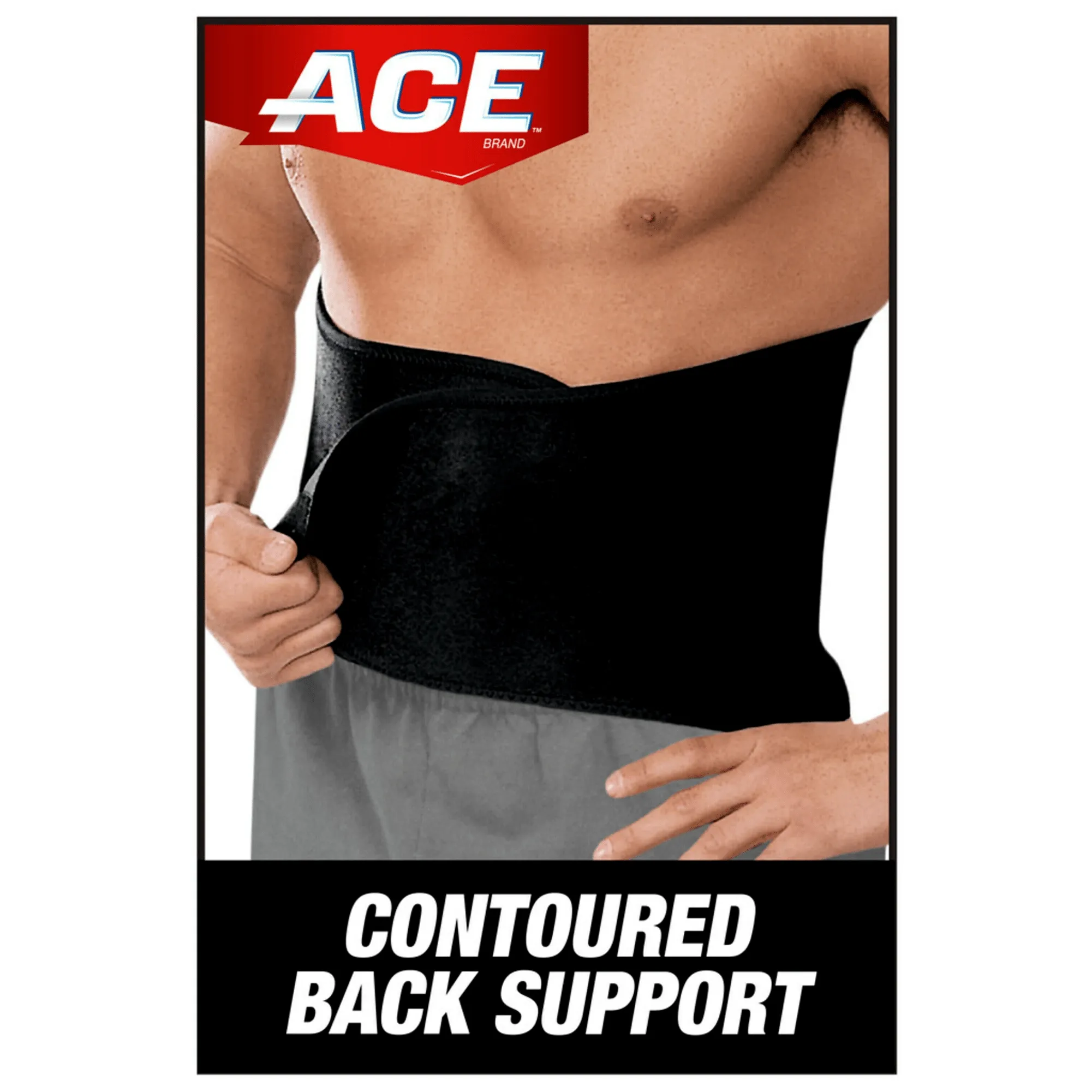 Ace Contoured Abdominal Back Support