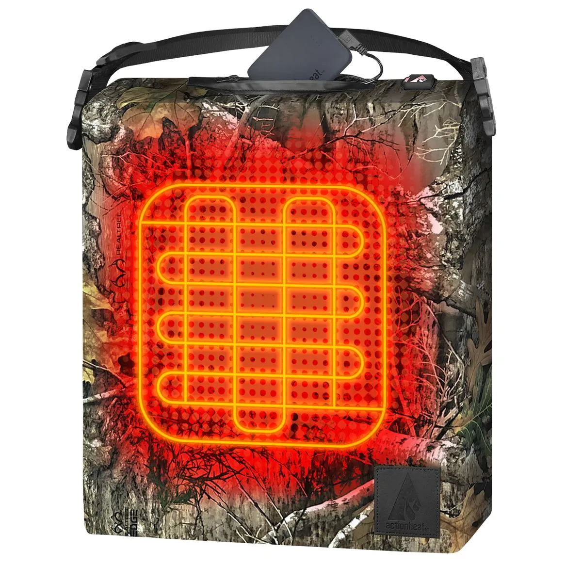 ActionHeat 5V Heated Hunting Seat Cushion - Camoflauge