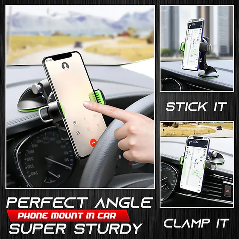 Adjustable Car Suction Cup Phone Holder