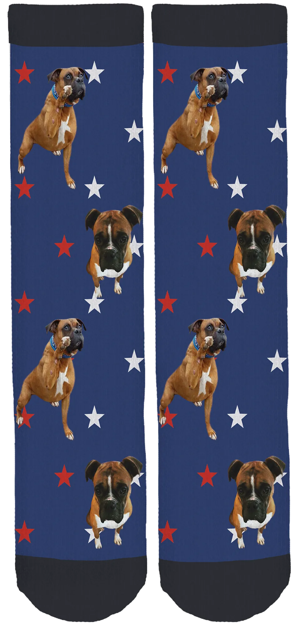 Adopt A Boxer Rescue Crew Socks