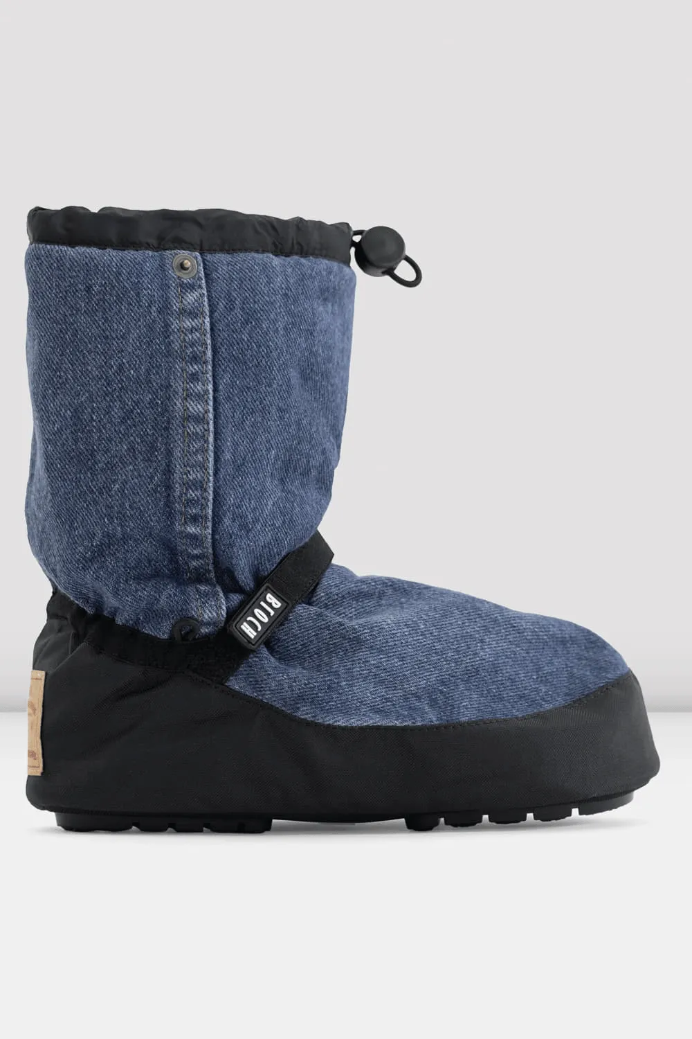 Adult Denim Multi-Function Warm Up Booties