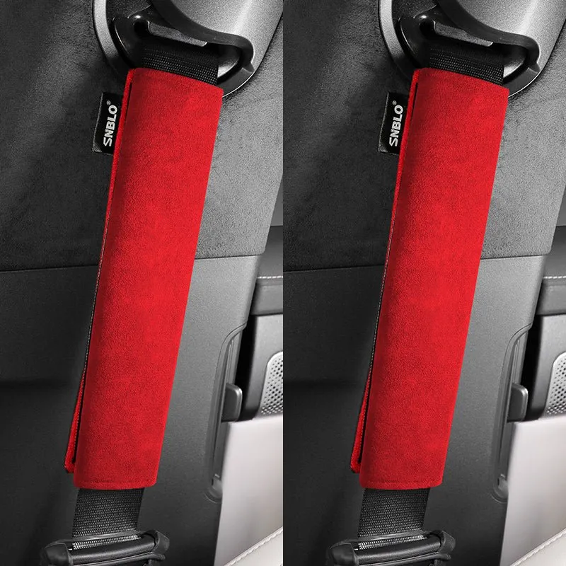 Alcantara Seat Belt Cover for Tesla Model 3/S/X/Y