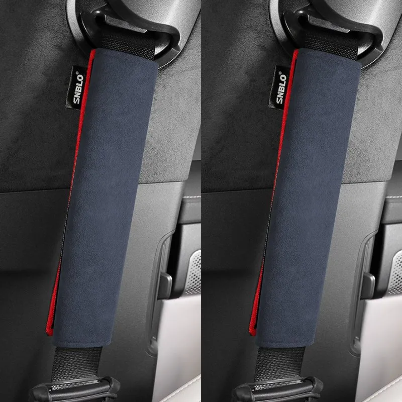 Alcantara Seat Belt Cover for Tesla Model 3/S/X/Y