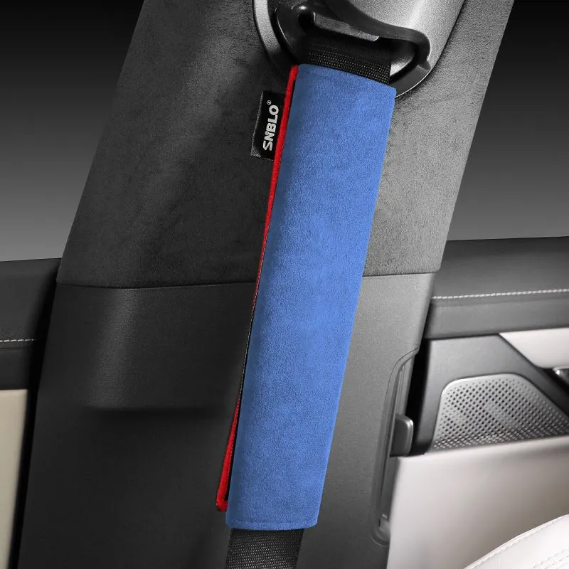 Alcantara Seat Belt Cover for Tesla Model 3/S/X/Y