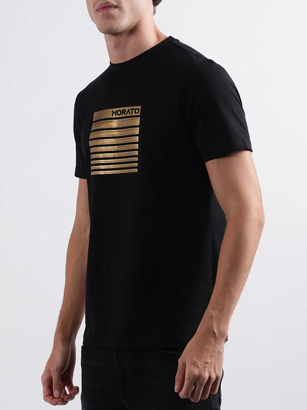 Antony Morato Black Regular Fit T-Shirt