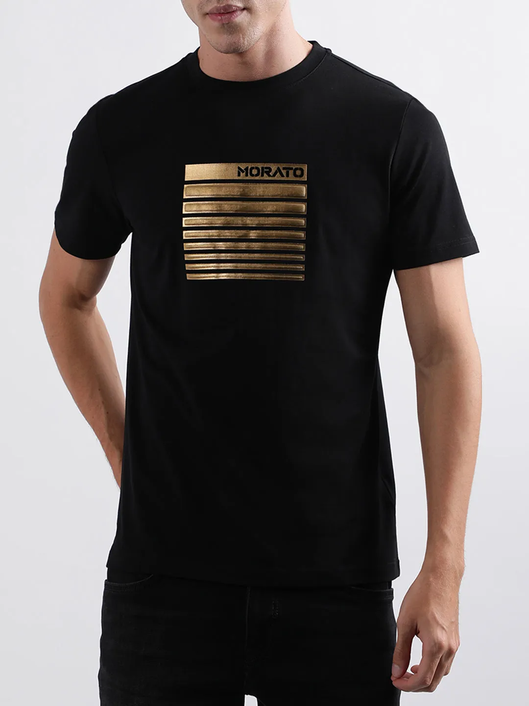 Antony Morato Black Regular Fit T-Shirt