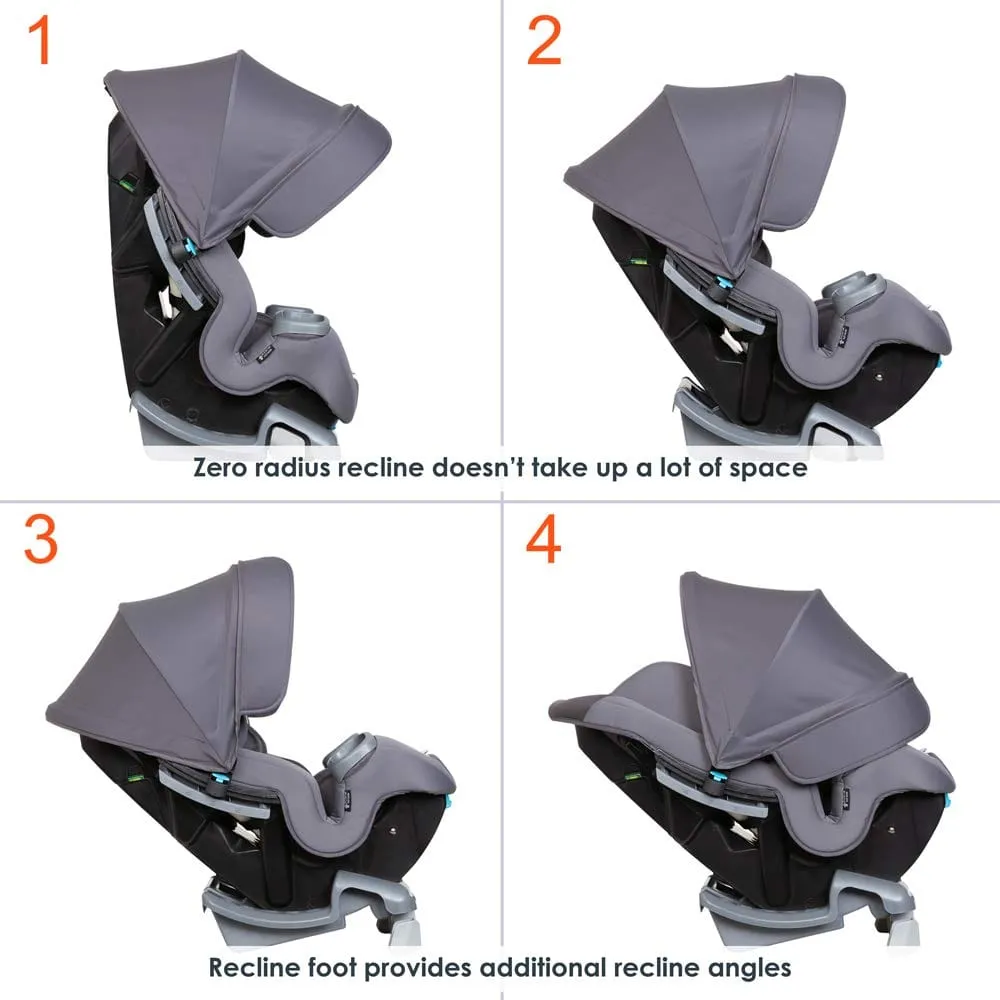 Baby Trend Cover Me 4 In 1 Convertible Car Seat with Dual Recline Comfort & Convenience with Adjustment - CV89D08B