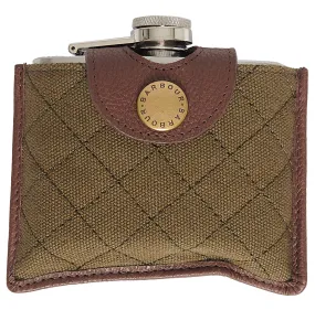 Barbour Quilted Padbury Flask