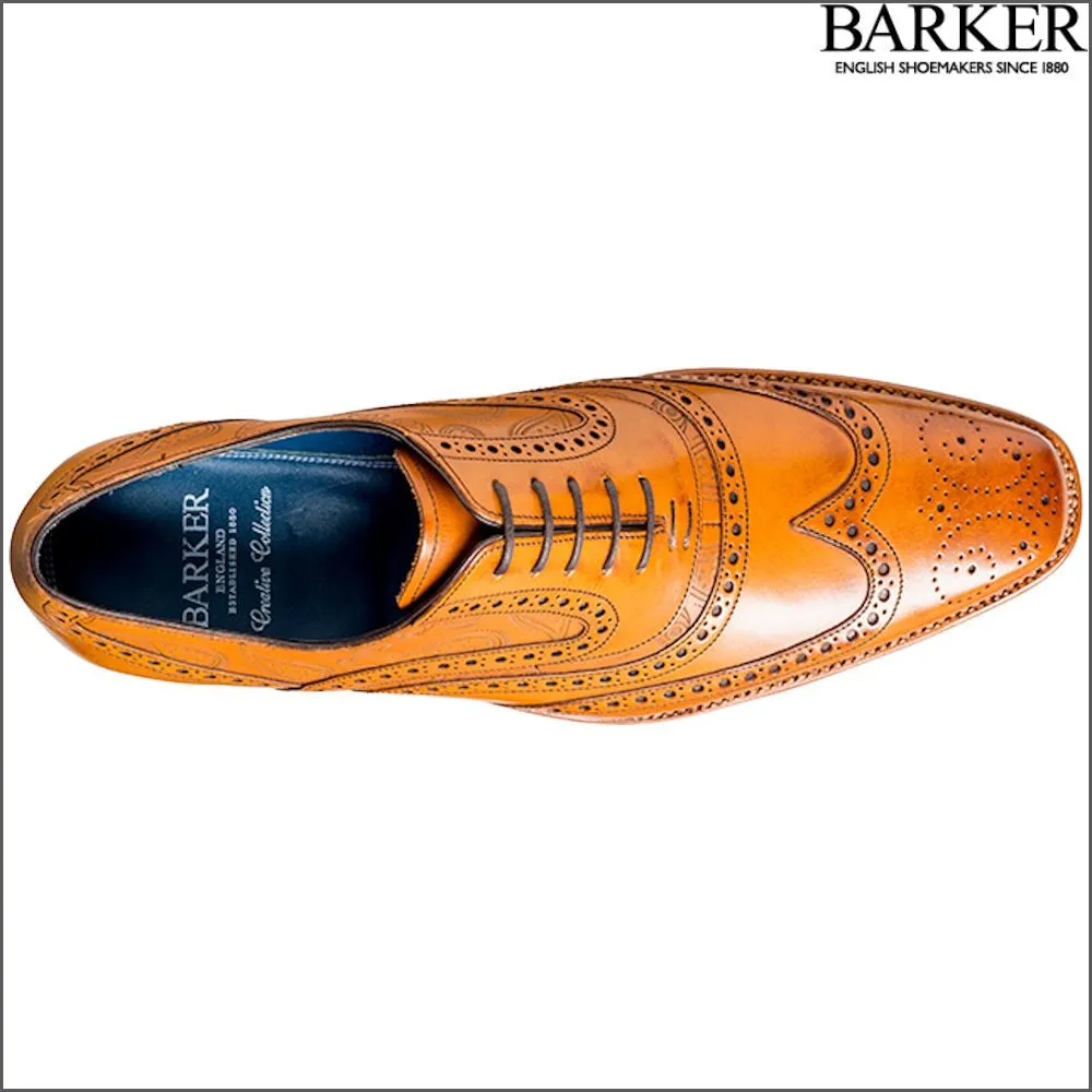 Barker McClean Cedar Calf/Paisley  