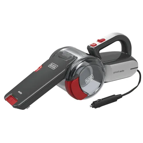 Black & Decker Auto Dustbuster Pivot 12V with Accessories 5 Meter Cord