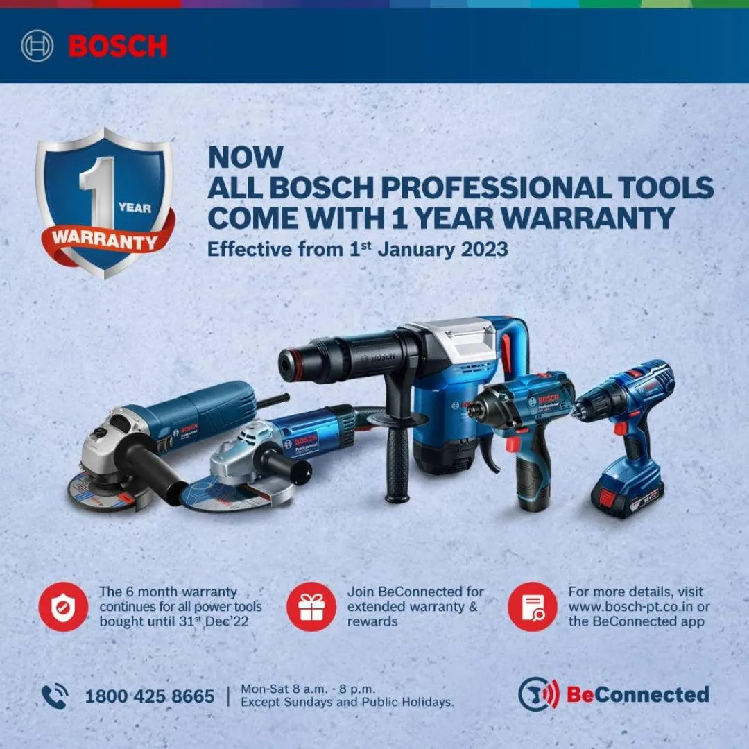 Bosch Gas 12-25 Heavy Duty Wet/Dry Vacuum Cleaner | 1100W Powerful Motor | 10L Container Volume | 270 Mbar Pressure | Click & Clean System With HEPA Filter | Premium Accessories