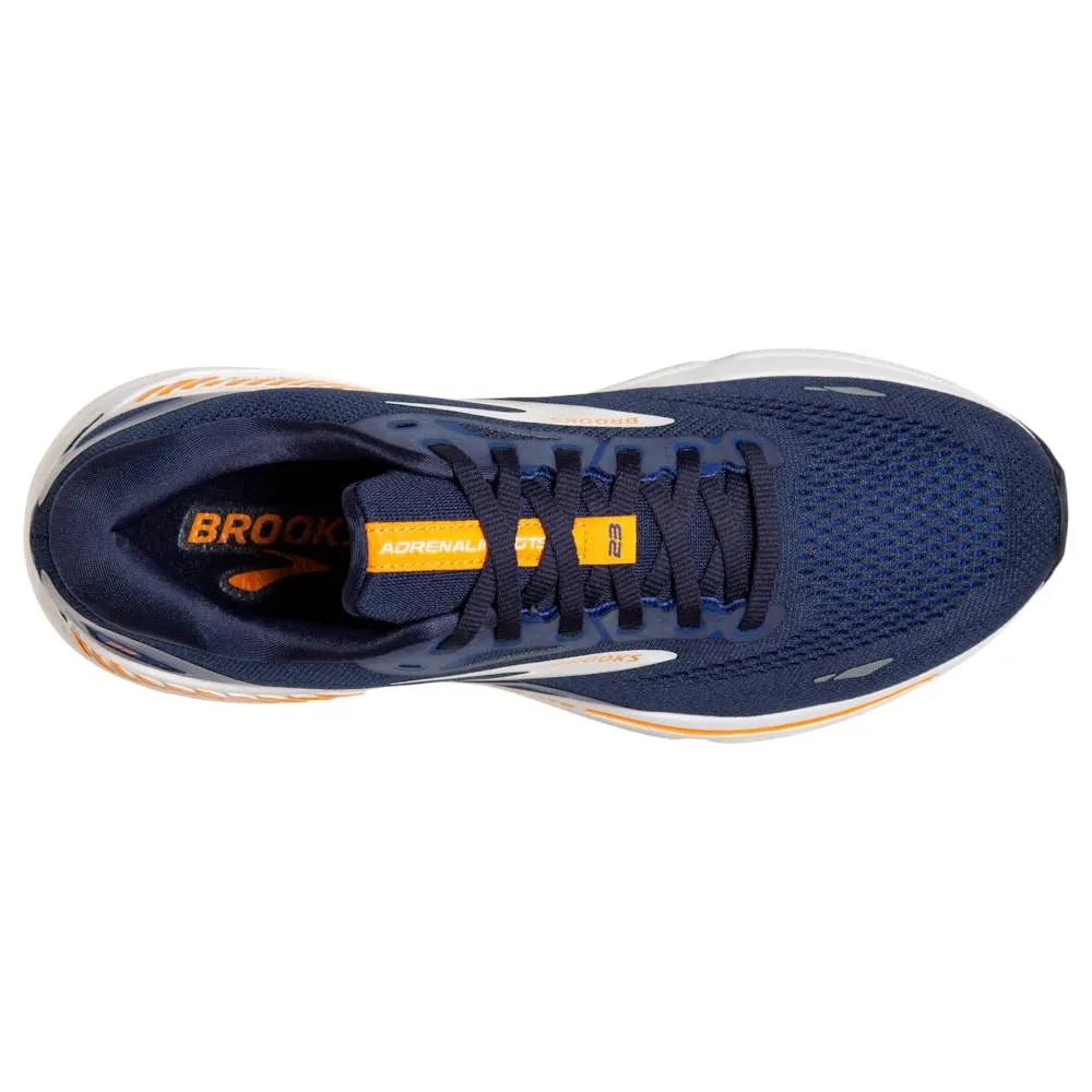 Brooks Adrenaline GTS 23 (Mens) - Peacoat/Ultramarina/Orange