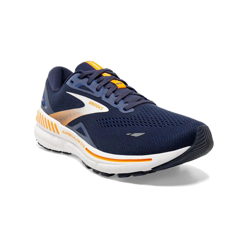 Brooks Adrenaline GTS 23 (Mens) - Peacoat/Ultramarina/Orange