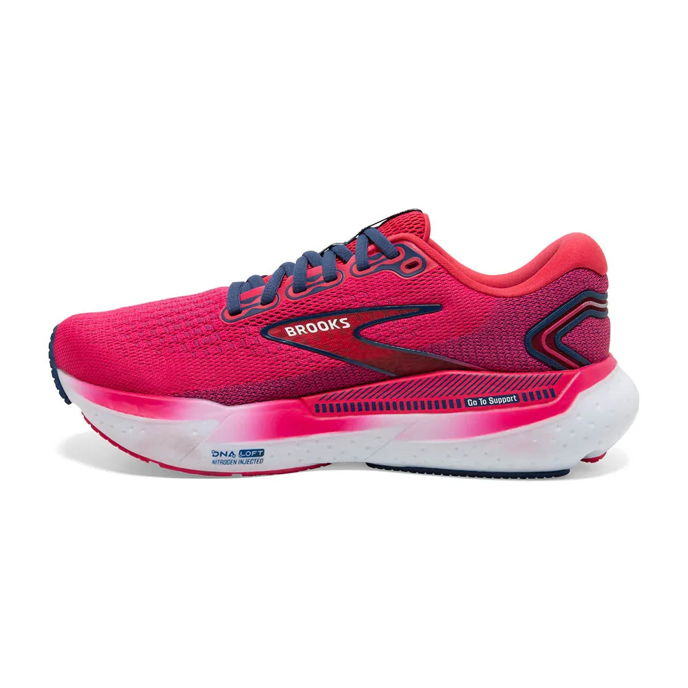 Brooks Glycerin GTS 21 (Womens) - Raspberry/Estate Blue