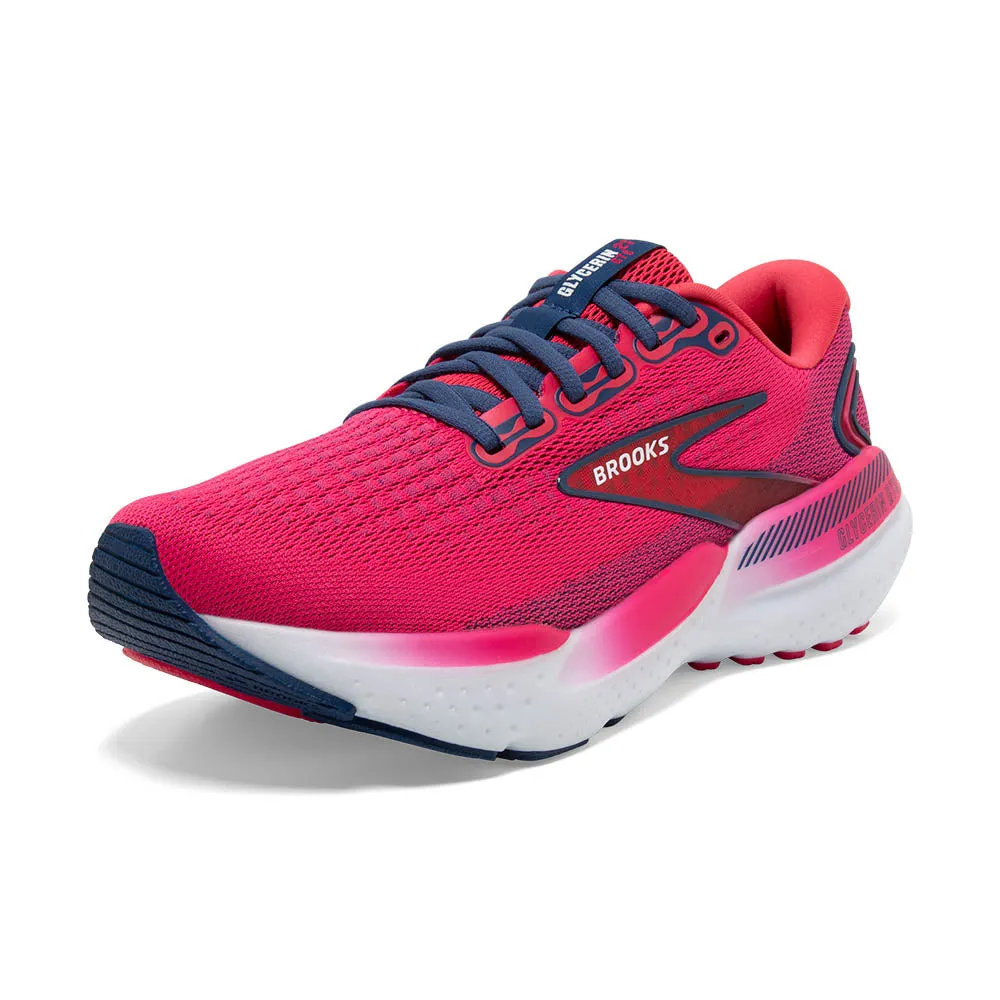 Brooks Glycerin GTS 21 (Womens) - Raspberry/Estate Blue