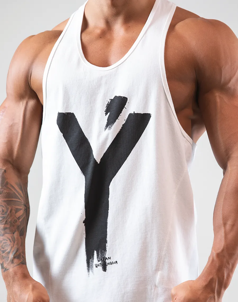 Brush Ý Vintage Training Tanktop - White