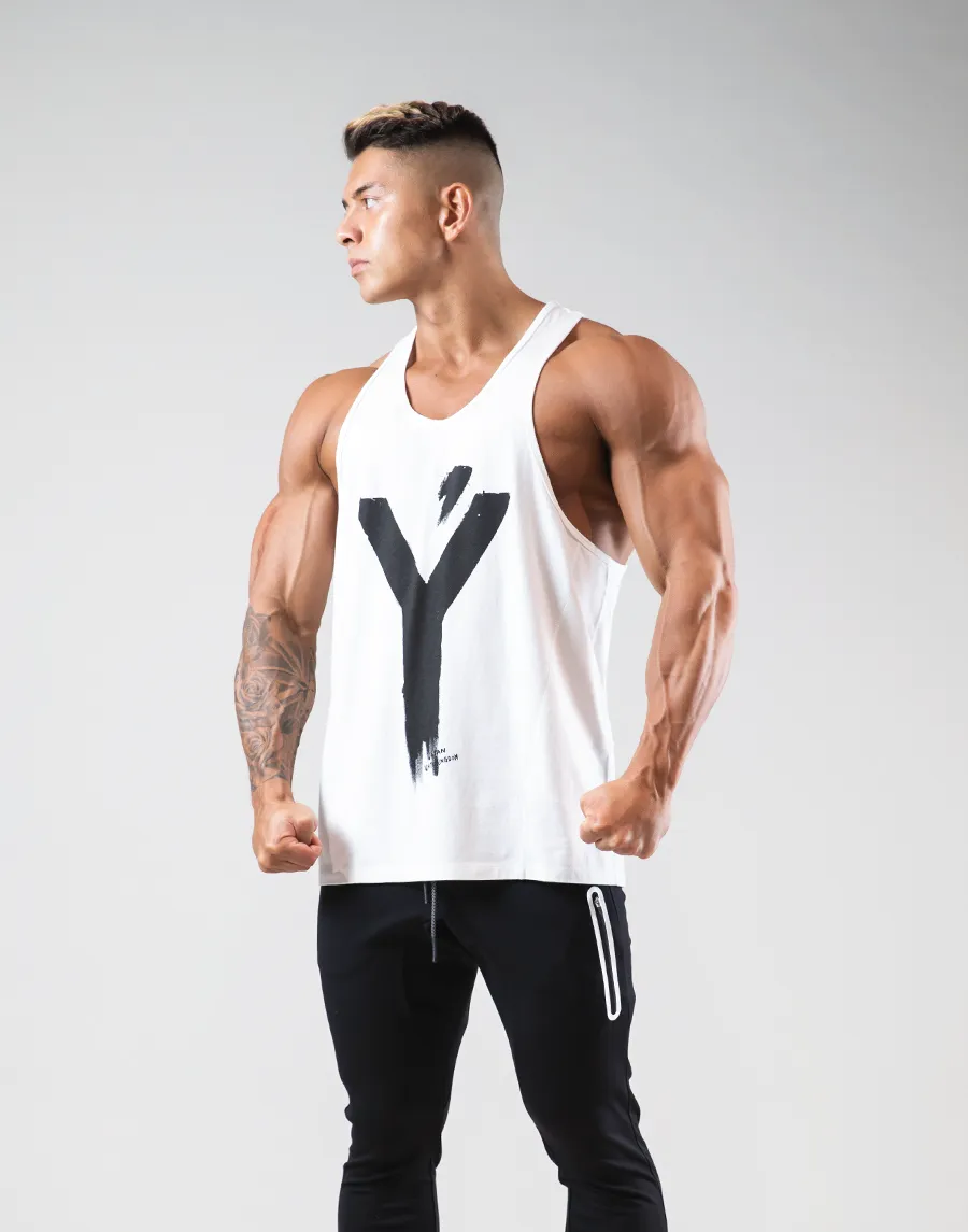 Brush Ý Vintage Training Tanktop - White