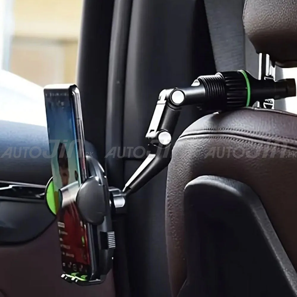 Car 360 Degree Rearview Mirror Rotating Mobile Holder