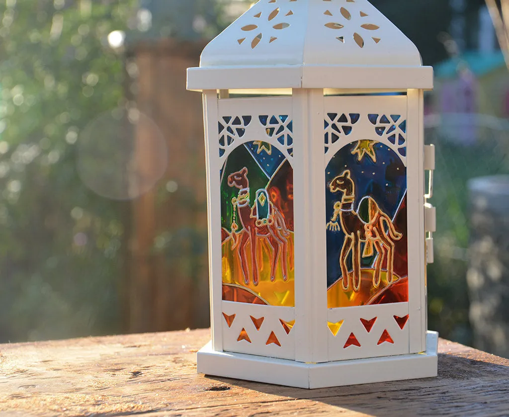 Christmas Camels Lantern