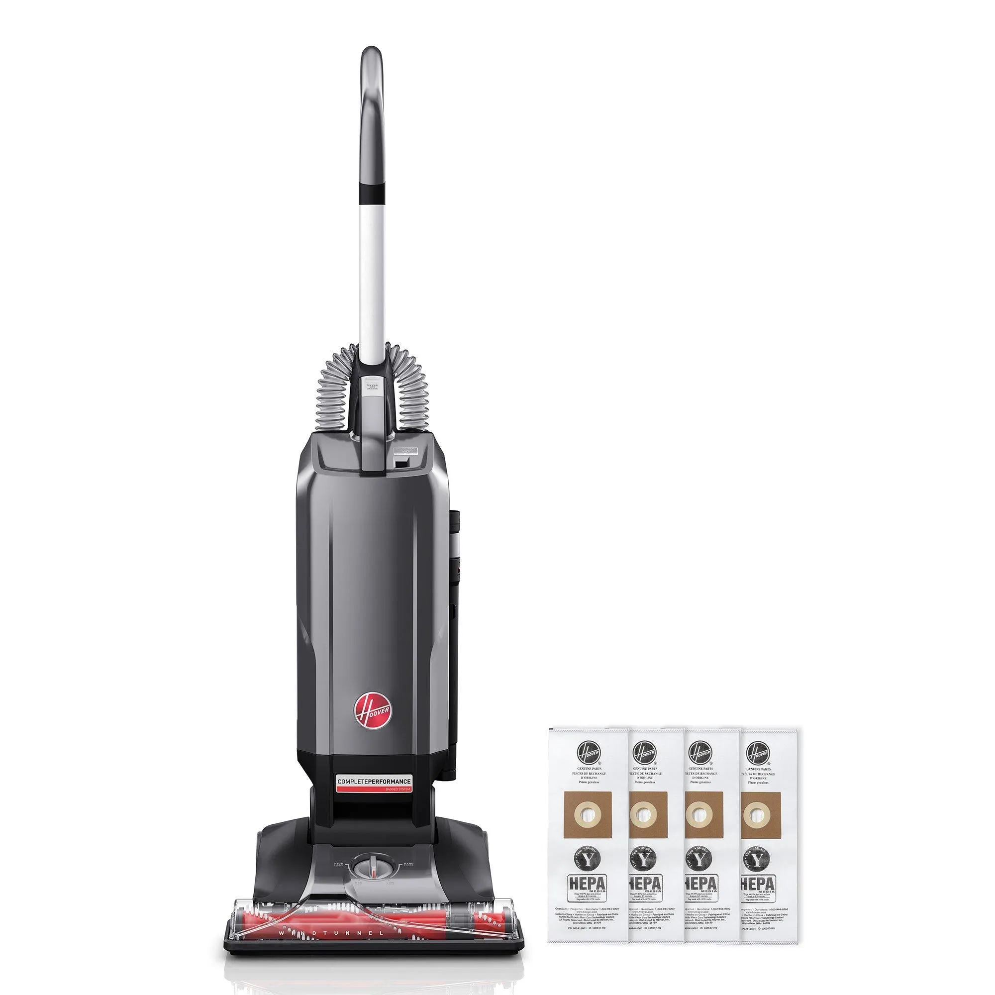 Complete Performance Advanced Bagged Upright Vacuum   4 HEPA Bags Exclusive Bundle