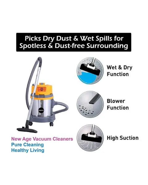 CROP-10 1200-WATT VACCUM CLEANER | IMPLEMENTS