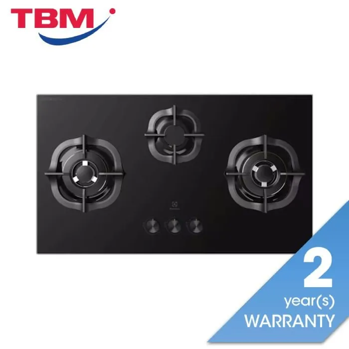 Electrolux EHG9331BC Built-In Gas Hob 90CM 3 Burner