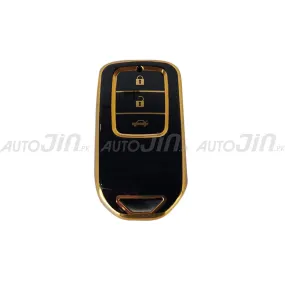 Exclusive Gold-Line Honda Civic 2016-21  TPU Key Cover