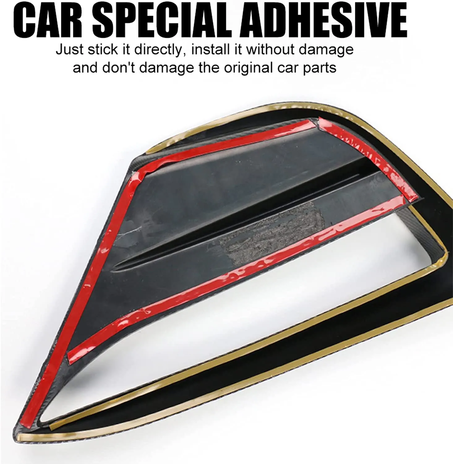 Front Fog Lamp Cover suitable for Tesla Model Y 2020-2024