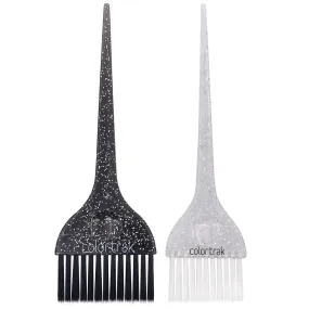 Galaxy Glitter Feather Bristle Brushes