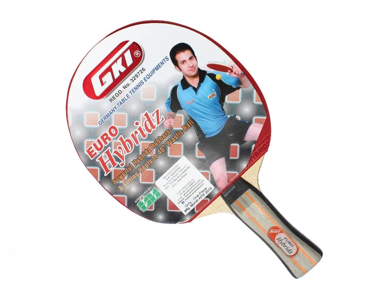 GKI Euro Hybridz Table Tennis Racquet