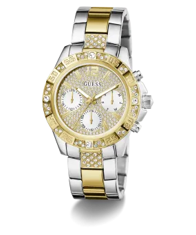 GUESS Ladies 2-Tone Multi-function Watch