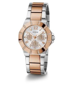 GUESS Ladies 2-Tone Multi-function Watch