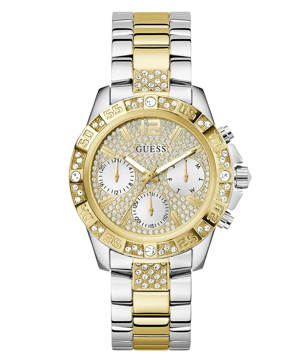 GUESS Ladies 2-Tone Multi-function Watch