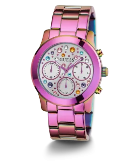 GUESS Ladies Iridescent Multi-function Watch