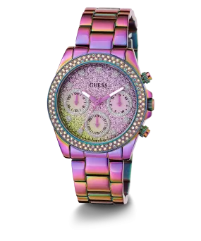 GUESS Ladies Iridescent Multi-function Watch