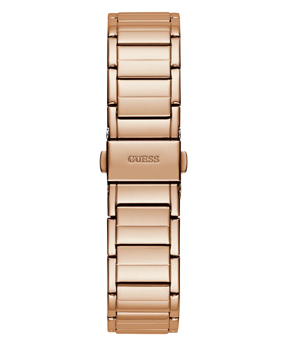 GUESS Ladies Rose Gold Tone Multi-function Watch