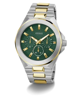 GUESS Mens 2-Tone Multi-function Watch