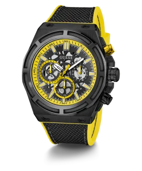 GUESS Mens Black Multi-function Watch