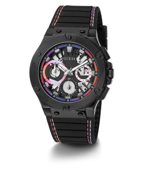 GUESS Mens Black Multi-function Watch