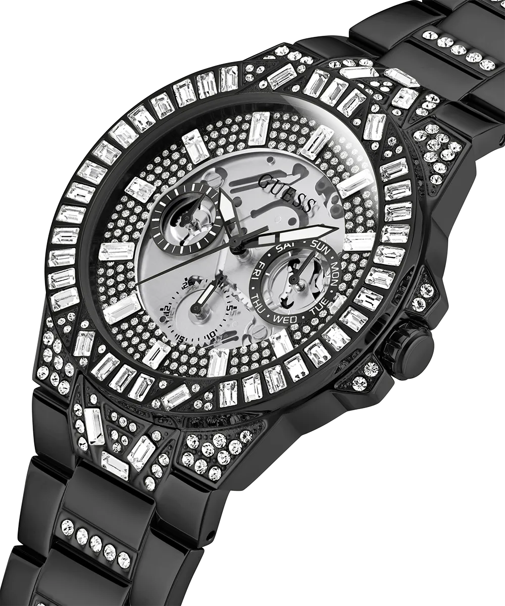 GUESS Mens Black Multi-function Watch