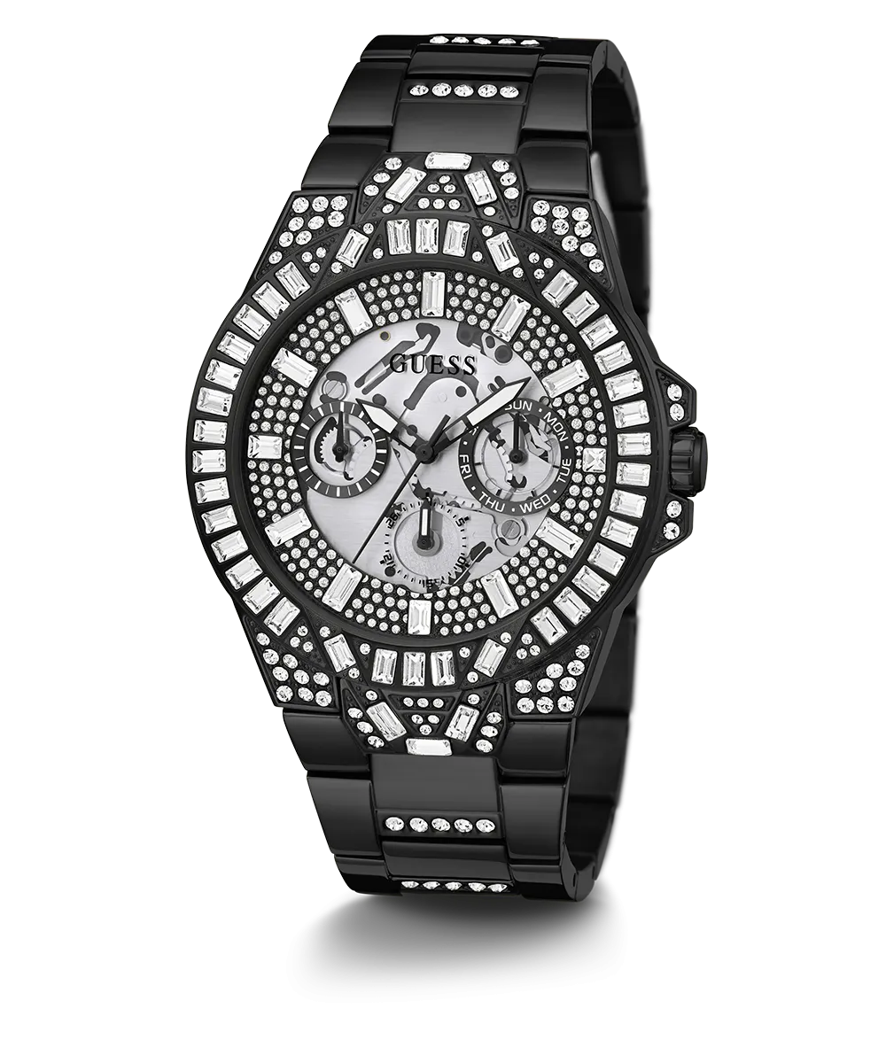 GUESS Mens Black Multi-function Watch