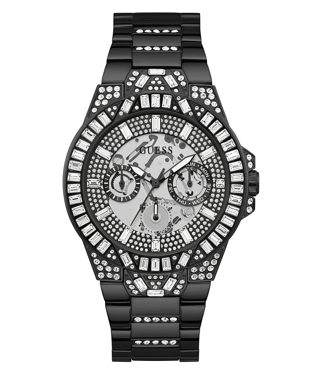 GUESS Mens Black Multi-function Watch