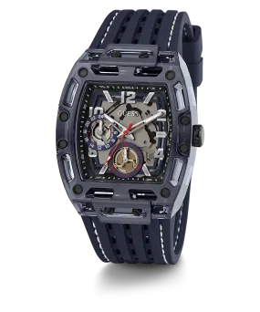 GUESS Mens Blue Navy Multi-function Watch