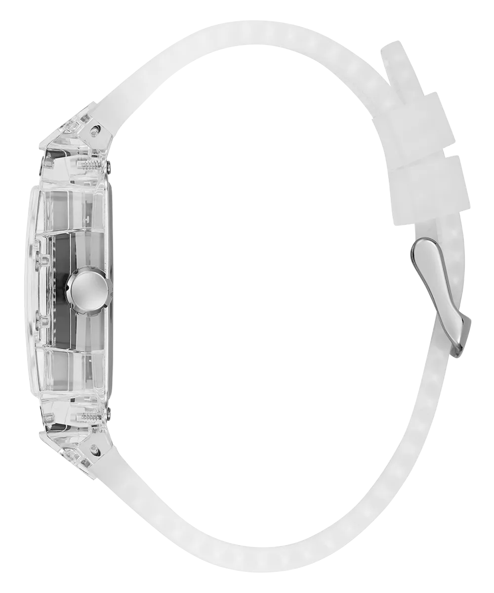 GUESS Mens Clear Multi-function Watch