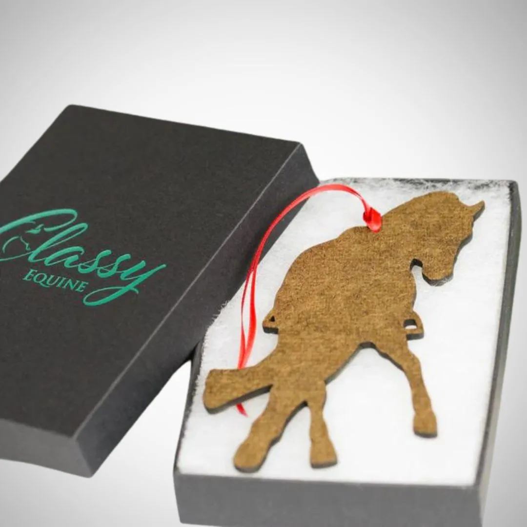 Half Pass Dressage Ornament